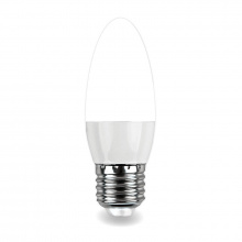 Лампа светодиодная 10W E27 C37 СВЕЧА 3000К 720Лм (LED OPTI С37-10W-E27-N) VKL