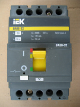 Выключатель автоматический ВА 88-32 3P 125A 25kA IEK