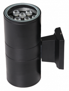 Светильник фасадный декоративный PWL-245110/24D 2x12w 6500K GR 230V/50Hz Jazzway