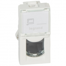 Mosaic Розетка компьютерная RJ45 1 модуль категория 5е
