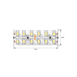 Лента светодиодная стандарт 3528, 240 LED/м, 19,2 Вт/м, 24В , IP20, Цвет: нейтральный белый SWG