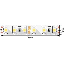 Лента светодиодная стандарт SMD2835 120LED/м 9,6Вт/м 24В IP65 Цвет:Нейтральный (1метр) ЗМ SWG