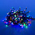 ULD-S0300-200-DGA MULTI IP20 FIRECRACKER Гирлянда светодиодная с контроллером Фейерверк. 3м. 200 светодиодов. Разноцветный свет. Провод зеленый. ТМ Uniel