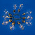 ULD-S1800-050-STB-3AA WARM WHITE IP20 RETRO BULBS-1 Гирлянда светодиодная Лампочки ретро-1. на батарейках 3AA не в-к. 1.8м. 50 светодиодов. Теплый белый свет. Провод прозрачный. TM Uniel