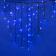 Бахрома светодиодная с эффектом мерцания 3м. 200LED. Белый свет. IP67 Провод черный TM Uniel 