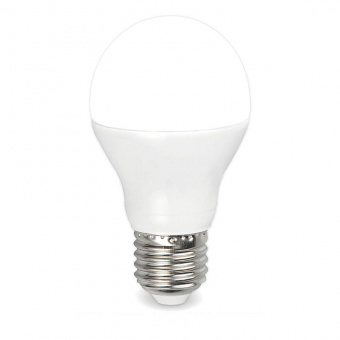 Лампа светодиодная  8W E27 A60 ГРУША 3000К 640Лм (ЛОН) (LED OPTI А60-8W-E27-N) VKL ( РАСПРОДАЖА ) 