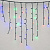 Бахрома светодиодная с эфектом мерцания 3м. 200LED. Разноцветный свет. IP67 Провод черный TM Uniel
