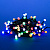 ULD-S0500-100-DGA MULTI IP20 COLORBALLS-1 Гирлянда светодиодная с контроллером Разноцветные шарики-1. 5м. 100 светодиодов. Разноцветный свет. Провод зеленый. ТМ Uniel