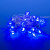 ULD-S0280-020-DTA BLUE IP20 DIAMONDS Гирлянда светодиодная Бриллианты. с контроллером. 2.8м. 20 светодиодов. Синий свет. Провод прозрачный. TM Uniel.