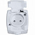 RA16-112B-Bl Розетка накладная с з/к Рондо IP44 Wessen