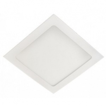 Даунлайт светодиодный  6W 6500К 400Лм IP40 120x120x20белый квадрат Jazzway 