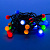 ULD-S0280-020-DGA MULTI IP20 COLORBALLS Гирлянда светодиодная с контроллером Разноцветные шарики. 20 светодиодов. длина 2.8 м. цвет свечения разноцветный. IP20. провод зеленый. упаковка- картон.