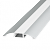 Профиль алюминиевый для пола и порогов FLOOR ARC-608FL 2м (комплект) SWG