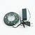 ULD-S1000-100-DGA MULTI IP20 DEW BAND Гирлянда светодиодная Полоса. 10м. 100 светодиодов. Разноцветный свет. Провод зеленый. ТМ Uniel