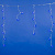 ULD-B2005-048-DTA BLUE IP20 Бахрома светодиодная. 2м. 48 светодиодов. Синий свет. Провод прозрачный. ТМ Uniel