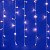 Занавес 1,5х1 м теплый белый 160LED IP20 провод прозрачный Uniel