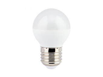 Лампа светодиодная  9W Е27 G45 ШАР 4000К 530Лм (LED G45-9W-E27-W) TANGO 