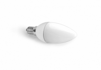 Лампа светодиодная  5W E27 C37 СВЕЧА 4000К 230Лм (LED C37-5W-E27-W) TANGO 