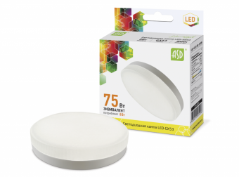 Лампа светодиодная  8W GX53 6500К 720Лм LED-standart 160-260V ASD 