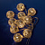 ULD-S1800-010-STB-3AA WARM WHITE IP20 DISCOBALLS Гирлянда светодиодная Диско. на батарейках 3AA не в-к. 1.8м. 10 светодиодов. Теплый белый свет. Провод прозрачный. TM Uniel
