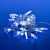 ULD-S0280-020-DTA WHITE IP20 SNOWFLAKES Гирлянда светодиодная Снежинки с контроллером. 20 светодиодов. 2.8 м. белая. IP20. провод прозрачный.