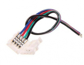 Коннектор односторонний гибкий для ленты RGBW 5050 IP20 GENERAL 
