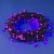 ULD-S1000-100-DGA PINK IP20 Гирлянда светодиодная. 10м. 100 светодиодов. Розовый свет. Провод зеленый. ТМ Uniel