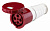 Розетка переносная ССИ-225 32А 3Р+РЕ+N 380В IP44 MAGNUM IEK