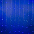 ULD-C3020-240-TTK BLUE-WHITE IP44 Занавес светодиодный с эффектом мерцания. 3х2м. Соединяемый. 240 светодиодов. Белый и синий свет. Провод прозрачный. TM Uniel