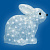 ULD-M2724-032-STA WHITE IP20 RABBIT Фигура светодиодная Кролик. 32 светодиода. 27x14x24 см. цвет свечения-белый. IP20.