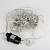 ULD-B6006-080-STK WHITE IP44 Бахрома светодиодная со статическим свечением. 6м. Соединяемая. 80 светодиодов. Белый свет. Провод прозрачный. ТМ Uniel