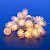 ULD-S0280-020-DTA WARM WHITE IP20 PINE CONES Гирлянда светодиодная Шишки . 20 светодиодов. 2.8 м. теплый белый. IP20. провод прозрачный.