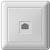 Розетка телефонная RJ11 скрытая белая W59 Schneider Electric