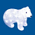 ULD-M3125-040-STA WHITE IP20 WHITE BEAR-4 Фигура светодиодная Белый медведь-4. 40 светодиодов. размер 31x15x25 см. цвет свечения-белый. IP20